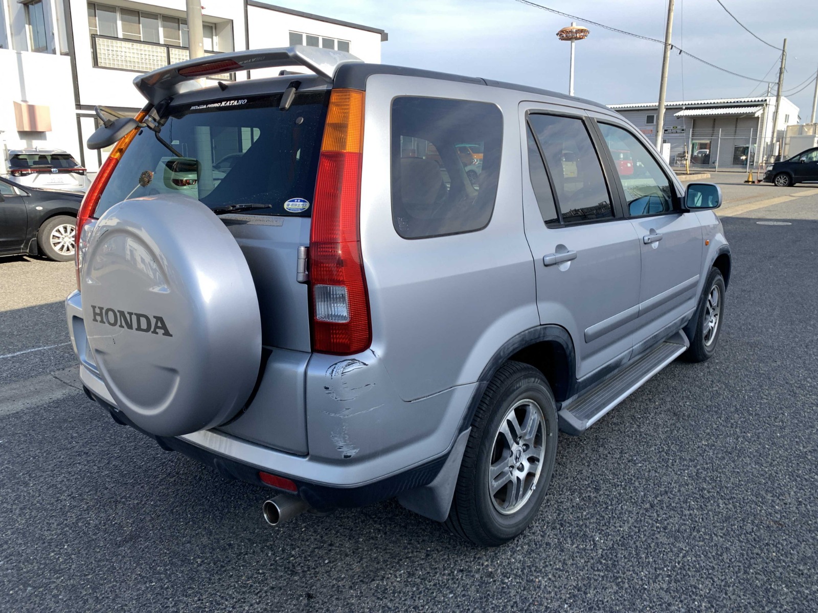 2001 Honda CR-V RHD — Silver: rear exterior